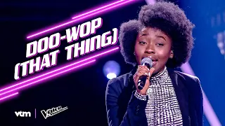 Yvette - 'Doo-Wop (That Thing)' | The Knockouts | The Voice van Vlaanderen | VTM