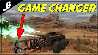 Best way to give your build more Stopping power just by adding 2 fuel barrels as bumpers - Crossout