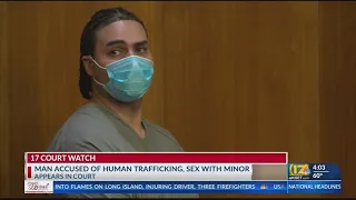 Man pleads not guilty to human trafficking of minors