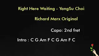 Waiting for You- CYS. Richard Marx Original.(Learning Guitar W/Song, Lyrics and Easy Chords)