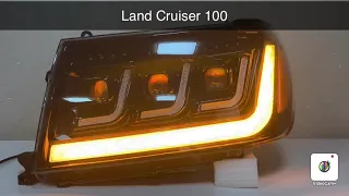 Тюнинг фары Toyota Land Cruiser 100