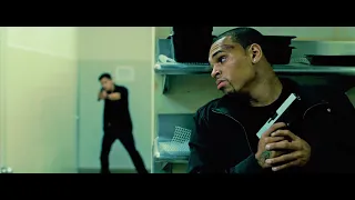 Chris Brown - Insane Cop Chase | Takers