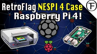 New RetroFlag NesPi 4 Case! Raspberry Pi 4 Case with SSD Cartridge Adapter!