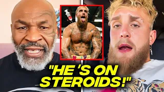 "I'LL CANCEL IT!!" Mike Tyson CONFRONTS Jake Paul For Using STEROIDS