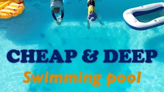 How to Make a Cheap and Deep Swimming Pool