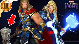 Thor does not need Mjölnir to be a GOD - Marvel Future Fight