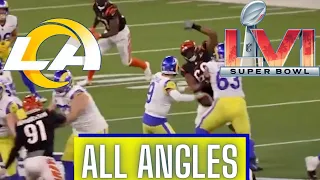 This is the BEST throw in SUPER BOWL HISTORY | ALL ANGLES of Stafford's Perfect Throw