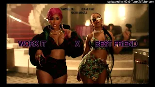 Saweetie Ft. Doja Cat & Nicki Minaj - Best Friend (Work It Remix) Missy Elliot