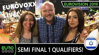 EUROVISION 2019 SEMI FINAL 1 QUALIFIERS REACTION | EUROVOXX LIVE