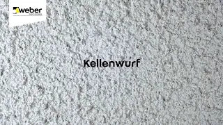 Kellenwurf - Serie "Putzstrukturen