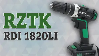 Шурупокрут акумуляторний RZTK RDI 1820Li