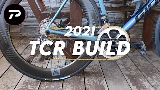 2021 Giant TCR Adv SL Disc Build log. Frame Review and Tolerances.