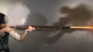 Firearm Demonstration: Model 1805 Baker Rifle (Reproduction)