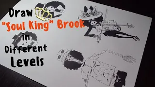 Easy Draw "Soul King" Brook in Different Levels