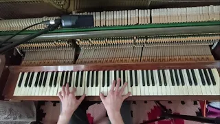 World of Tanks Kharkov Intro - Piano cover (from a better angle)