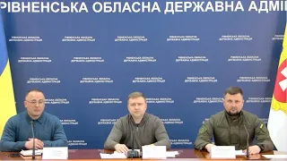 Брифінг Рівненської ОВА щодо масштабного ДТП на Рівненщині