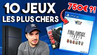 Les 10 JEUX LES PLUS CHERS de la PlayStation 4 ! (PS4)