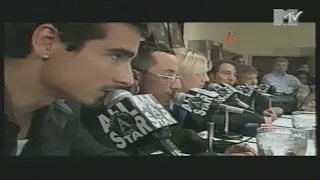 Bericht über Pressekonferenz der Backstreet Boys BSB zum Album Backstreet's Back (MTV 1997)