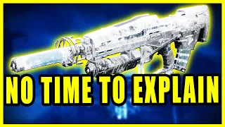 The Exotic Weapon That FINALLY Had Time To Explain - Destiny 2