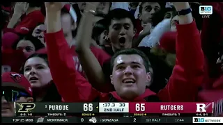 Rutgers upsets No. 1 Purdue: Final 8 minutes