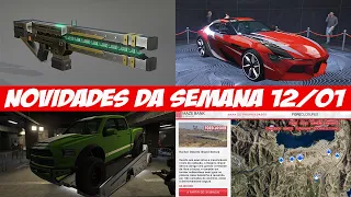 NOVIDADES CANHÃO ELÉTRICO E EVENTO MODO DIFÍCIL - GTA ONLINE ATUALIZAÇÃO SEMANAL 12/01/2023