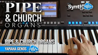 PIPE AND CHURCH ORGANS | YAMAHA GENOS / 2 | SOUND LIBRARY | PSR SX 700 - 900 Series / Tyros 5