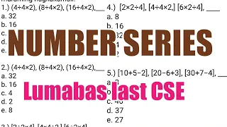 NUMBER SERIES na lumabas sa Civil Service Exam [Numerical Reasoning]