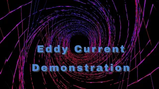 Eddy Current | Damping Reaction of Magnet with copper | #Demo Electromagnetic Induction