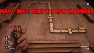 RED DEAD REDEMPTION 2 GAMBLER 9 CHALLENGE (WIN 3 GAMES OF DOMINOES IN A ROW)