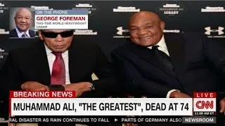 George Foreman reacts to death of Muhammad Ali