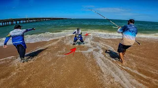 ATENÇÃO PERIGO... NUNCA FAÇA ISSO COM ESSE PEIXE - Quando Vi Já era Tarde! | Pescaria de Praia.