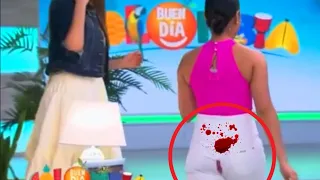 Salomé se mancho de Menstruación en pleno programa en vivo