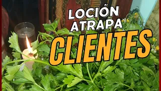 loción llama clientes o atrapa clientes