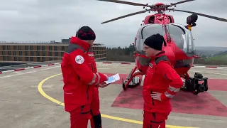 Rega-Testflug: Überprüfung des KSB-Neubaus