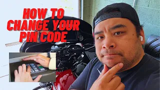 How To Change Your Harley Davidson Pin Code