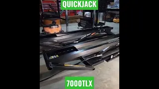 The New QuickJack 7000TLX Test Run! 24.5" Max Height & 7000lb Capacity! Full Video Soon!