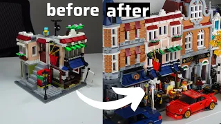 UPGRADING the LEGO Creator Downtown Noodle Shop