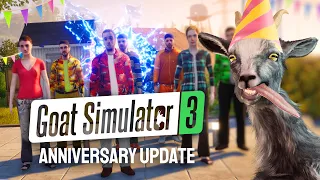 Goat Simulator 3 – Anniversary Trailer