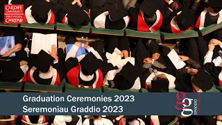 Cardiff University Graduation 2023 – Wednesday 19 July 14.45