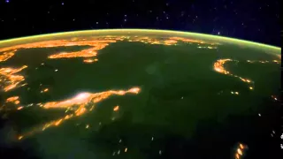 Earth at night seen from space ISS HD 1080p ORIGINAL   Segment100 01 39 689 00 01 46 413