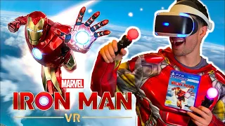 Suiting up with Marvel's Iron Man VR exclusive for PlayStation VR! © 2020 MARVEL | Jayden Rodrigues