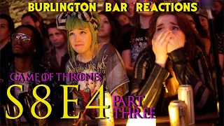 Game Of Thrones // Burlington Bar Reactions // S8E4 "The Last of the Starks" PART 3!!