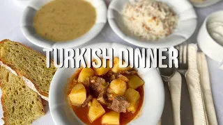 Turkish Dinner Menu 1 🤩 Easy And Budget Friendly ✅