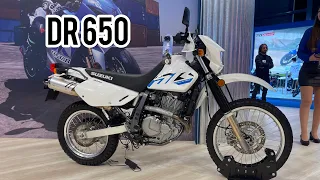 Suzuki dr 650 novedad en el salón de la moto- vuelve un gran clásico de los 90