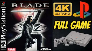 Blade [PS1] Longplay Walkthrough Playthrough Full Movie Game [4K60ᶠᵖˢ UHD🔴]