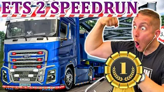 ETS 2 Speedrun - Mit dem Ford F-Max LKW im Steinbruch von Kirkenes  - Euro Truck Simulator 2