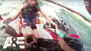 Three Children, Six Adults Saved From Sinking Boat | Rescue Cam | A&E