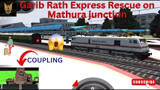 Indian train simulator में पहली बार express train का rescue 😱 || Indian train simulator gameplay