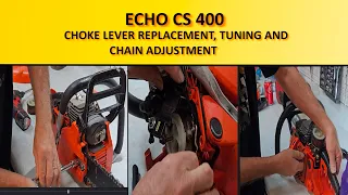 Echo CS400 - Tuning and chain adjustment