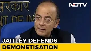 "Notes Ban Led To More Tax Collection, Economic Growth": Arun Jaitley